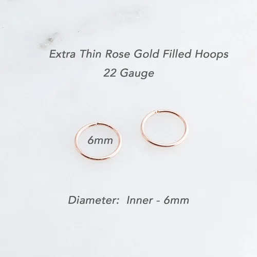 Miniatura 57 de Aretes de aro dorados y plateados para cartílago, nariz, tabique, oreja, hélix, tragus, joyería para mujer, hipoalergénicos, pequeños aros