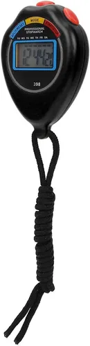 Miniatura 4 de Yctze Cronómetro electrónico deportivo profesional, perfecto para carreras, correr y nadar, temporizador para niños y adultos (negro)
