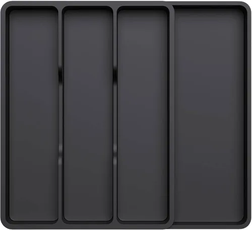 Miniatura 13 de Lifewit Organizador de Cajón para Cubiertos, Organizador Expandible de Utensilios para Cajones de Cocina, Bandeja Ajustable para Cubiertos y Menaje
