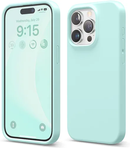 Miniatura 12 de elago Compatible con Funda para iPhone 15 Pro, Funda de Silicona Líquida, Cubierta Protectora de Cuerpo Completo, Resistente a Golpes, Funda Delgada