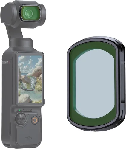 Miniatura 11 de Haoge Pocket 4 Filtro magnético de niebla negra 1/4 Filtro de efecto para DJI Osmo Pocket 3 4 Accesorios de cámara Combo Creator, lente ligera