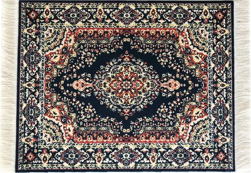 Miniatura 2 de Juego de 4 alfombras de área para casa de muñecas, accesorios de alfombra en miniatura para casas de muñecas, decoración rectangular de suelo de 6 x
