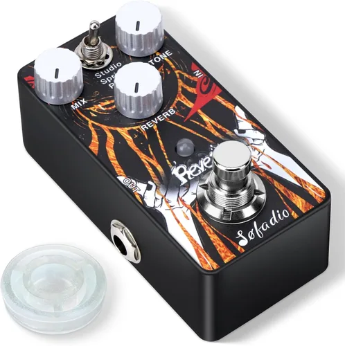 Miniatura 3 de Pedal de efectos ABY, conmutador AB de selector de línea de caja, Mini pedal de efecto de guitarra eléctrica, True Bypass (ABY)