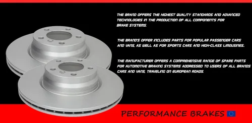 Miniatura 2 de Nuevo Juego Frenos VIC-541 Discos de freno ventilados 2 uds delantero izquierdo/derecho compatible con OPEL ASTRA G 1.2-3.0D 09.1997- Diámetro