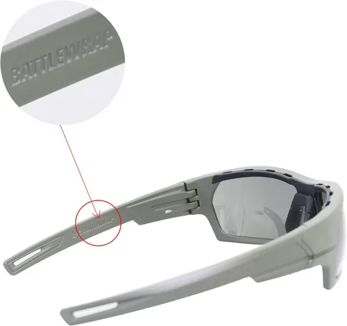 Miniatura 6 de Walleva - Lentes de repuesto para gafas de sol Under Armour Battlewrap