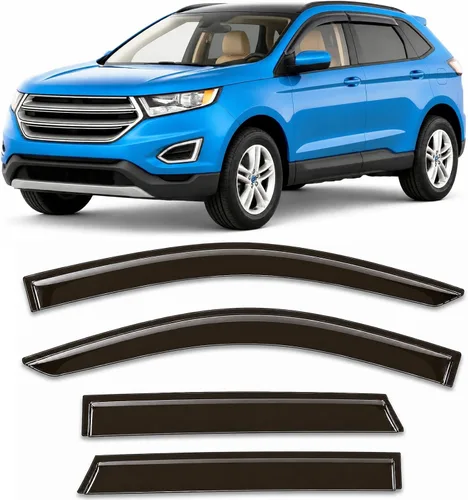 Miniatura 30 de Protectores de lluvia adhesivos 2017-2022 para Honda CR-V Viseras deflectoras de ventana lateral LX EX EX-L Touring 3D onduladas estilo JDM CRV