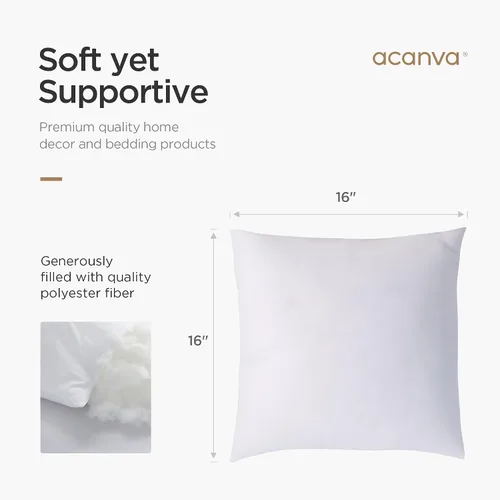 Miniatura 5 de Acanva - Relleno de polietileno para almohada
