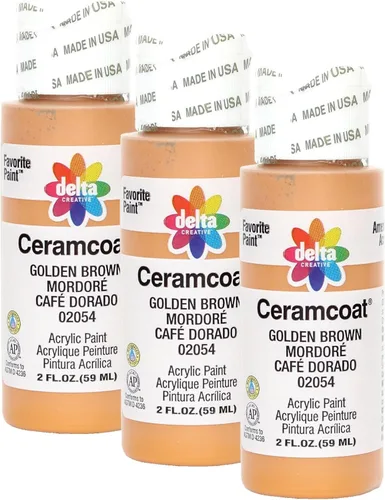 Miniatura 111 de Delta Creative Ceramcoat - Pintura acrílica en varios colores (2 onzas), 2436, carbón
