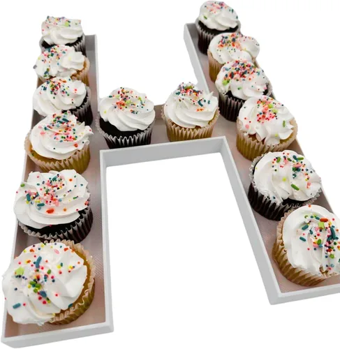 Miniatura 65 de 12" o GRANDE 16" - Cajas de número rellenables de plástico reutilizables de alta calidad para embutidos, cajas de cartas para fiesta de cumpleaños