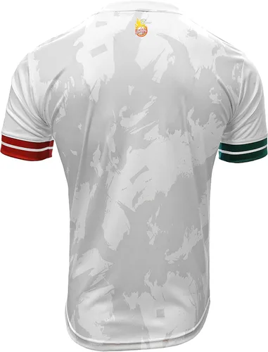 Miniatura 3 de Jersey México Diablos Rojos del México 100% Poliéster BlancoGris_Hecho en México