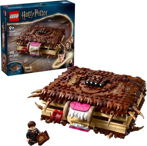 LEGO Harry Potter Libro de Monstruos Mordelón de Monstruos - Juego de Construcción para Niños - Juego de Simulación para Niños y Niñas, Edades 9+ -