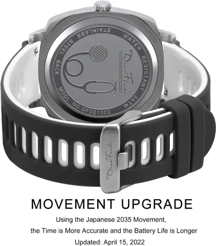 Miniatura 3 de Diaofendi Reloj de enfermera impermeable para profesionales médicos, mujeres y hombres, 24 horas con segunda mano, esfera militar fácil de leer