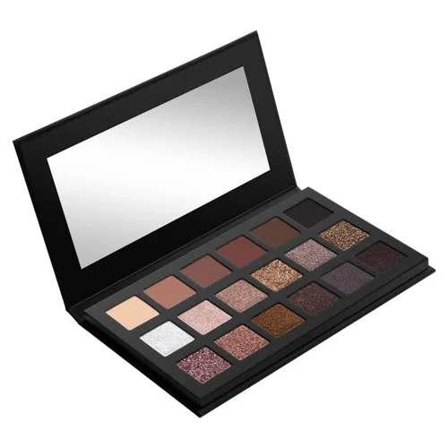 Miniatura 6 de LORAC PRO - Paleta de sombras de ojos mate y brillante, metálico de alta pigmentación, espejo compacto Negro