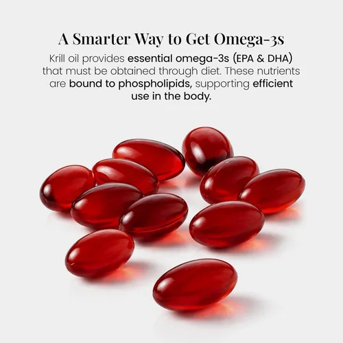 Miniatura 4 de Cocó March N.M.D Aceite de krill antártico puro de 1000 mg – Suplemento de aceite de pescado Omega 3 con EPA, DHA, colina y astaxantina – Absorción