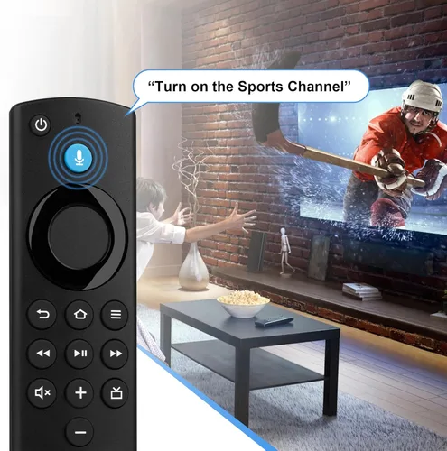 Miniatura 9 de Control remoto Firestick de repuesto compatible con Fire Smart TV Stick Lite/Stick 4K/Smart TV 3ª generación/cubo de TV