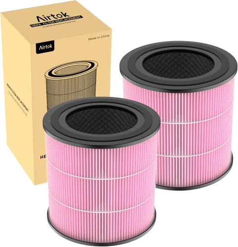 Miniatura 8 de AIRTOK Filtros de repuesto para purificador de aire AP0601, filtro HEPA de alta eficiencia 4 en 1 (paquete de 2)