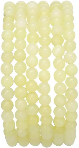 Miniatura 7 de BEADIA Cuentas redondas de piedra natural de jade de amazonita semipreciosas sueltas para hacer joyas 6MM 61PCS Amazonita Jade
