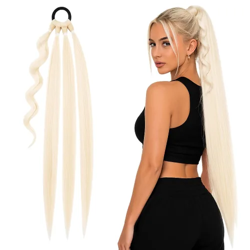 Miniatura 9 de CAISHA Extensiones de cabello de 30 pulgadas para trenzar mezcla marrón HEZ107