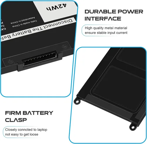 Miniatura 4 de Fancy Buying JPFMR DN33X RDNP5 65N6H - Batería de repuesto para laptop Dell Chromebook 3100 3400 2 en 1 5488 5493 5593 P90F Series Notebook 0JPFMR
