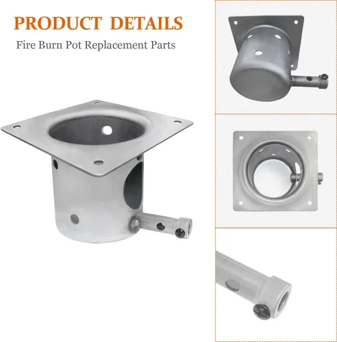Miniatura 3 de Repuestos de olla de combustión para parrilla de pellets Traeger, compatible con parrilla Traeger y la mayoría de las parrillas Pit Boss