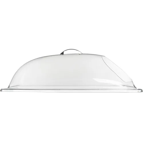Carlisle FoodService Products Cubierta de cúpula – Cubierta transparente para alimentos de corte extremo para exhibiciones, cúpula de plástico de