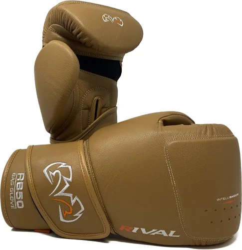 Miniatura 7 de RIVAL Boxing RB50 Intelli-Shock Guantes Compactos para Saco de Boxeo, Cierre de Velcro - Forro Interior Suave, Acolchado de Espuma Multicapa