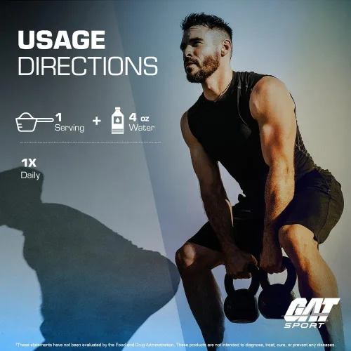 Miniatura 4 de GAT SPORT Polvo de Creatina Monohidrato, 150 Gramos, Fuerza, Salud Cerebral, Apoyo GLP1 Antioxidante, Resistencia, para Hombres y Mujeres