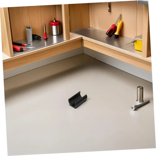 Miniatura 8 de Yardwe 25 unids plástico silla pie en forma de U deslizamiento de piso tapas de tubería cubierta de U - forma de U tapas silla pie piso cubierta