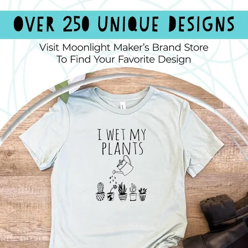 Miniatura 10 de Cute Women's Screen Printed Crew Neck Tee, Shirts With Sayings, Dusty Blue or Olive