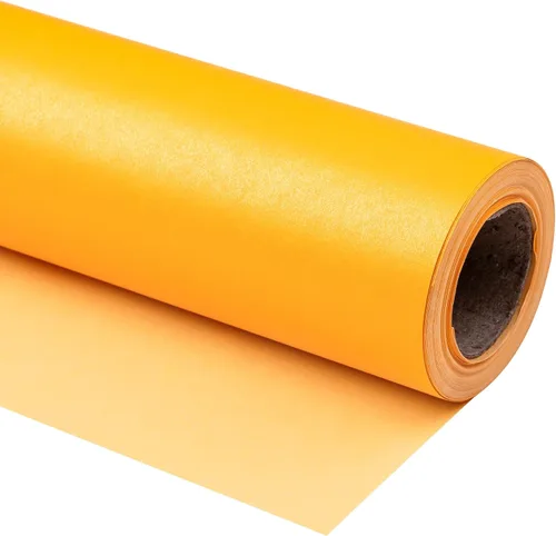 Miniatura 25 de RUSPEPA Papel de regalo negro mate, color liso perlado, papel lustre perfecto para bodas, cumpleaños, Navidad, baby shower, 17 pulgadas x 32.8 pies