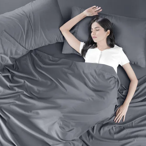 Miniatura 85 de Utopia Bedding Juego de sábanas Queen – Sábanas de 4 piezas para cama tamaño Queen, microfibra suave y transpirable, incluye 1 sábana bajera, 1 Gris