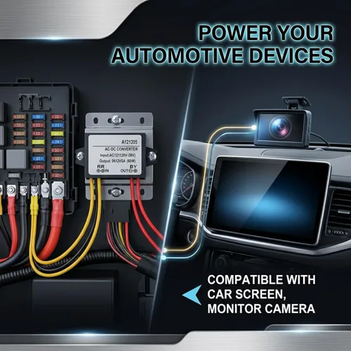 Miniatura 6 de Convertidor Adaptador de corriente reductor CA 10-28V a CC 12V Convertidor AC DC Step Down módulo de fuente de alimentación, regulador de voltaje