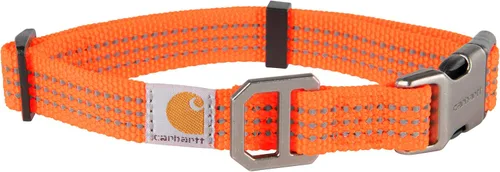 Miniatura 6 de Carhartt Collares de cincha de nailon totalmente ajustables para perros, costuras reflectantes para visibilidad, Mediana Deep Wine