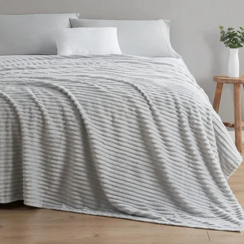 Miniatura 2 de Nestl - Manta azul para sofá, cobijas cálidas y mullidas para mujeres, cobijas de forro polar suaves y pequeñas para niñas - Azul marino, 127 x 152