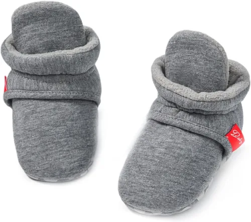 Miniatura 10 de SOFMUO Pantuflas unisex para bebé, niña, niño, ligeras, antideslizantes, para interiores, zapatos de casa, botines para niños pequeños