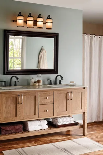 Miniatura 3 de Lava Odoro BF405-MB - Grifo de baño negro mate, grifo de baño extendido de 8 pulgadas, 3 agujeros, 2 asas, grifo de lavabo de baño moderno, grifo