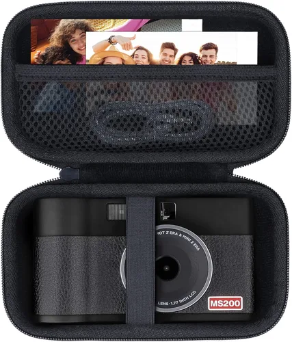Miniatura 12 de Lebakort Estuche Rígido Compatible con KODAK Mini 2 Retro P210R / Mini Shot 2 Retro C210R Impresora Fotográfica Instantánea Digital, Estuche Negro