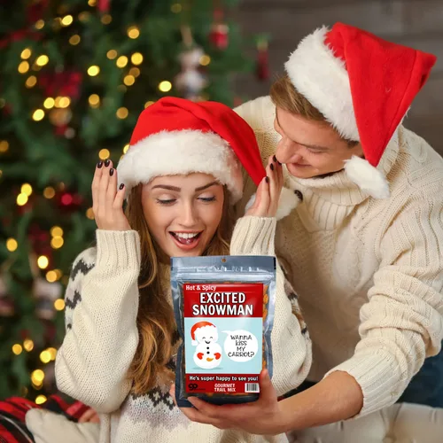 Miniatura 5 de Kiss My Carrot Trail Mix – Regalos traviesos de broma para mujeres – Divertidos regalos de muñeco de nieve para adultos – Regalo de comida picante
