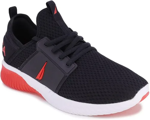 Nautica Zapatillas deportivas para hombre, cómodas, informales, con cordones, a la moda, para caminar, pantalones deportivos ligeros