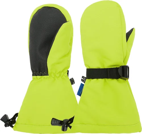 Guantes de nieve para niños impermeables guantes de esquí de invierno para niños pequeños guantes largos a prueba de viento