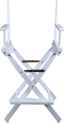 Miniatura 3 de Casual Home silla de director de 18 pulgadas, únicamente armazón, Madera, Blanco