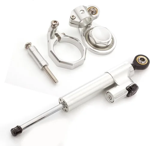 Miniatura 7 de Compatible con GSXR600 GSXR750 2006-2010 / GSXR1000 2007-2008 CNC amortiguador de dirección de motocicleta estabilizador barra de control