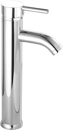 Miniatura 9 de Grifo de lavabo de baño negro con una sola manija de un agujero, grifo de baño de latón, tocador de baño, montaje en cubierta comercial con manguera