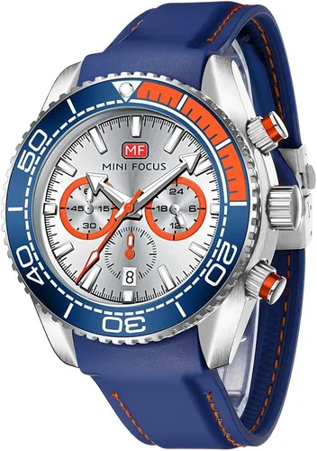 AIMES Watch for Men Sport Military Waterproof Chronograph Mens Watches Analog Quartz Big Face Classic Stylish Fashion Casual Designer Business Work