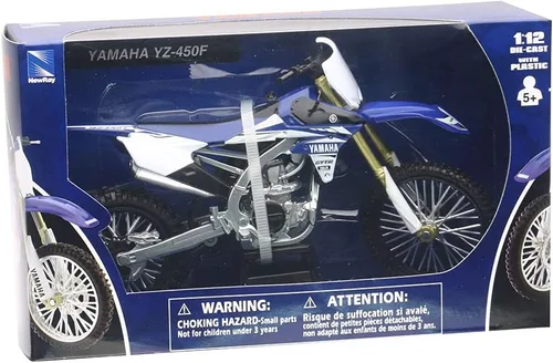 Miniatura 2 de New-Ray Motocicleta Yamaha YZF 450 2017 Miniatura Escala 1/12°, 57983, Multicolor