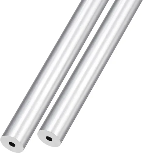 Miniatura 20 de METALLIXITY Tubo de aluminio 6063 (0.394 in de diámetro x 0.276 in de diámetro interior x 11.811 in de largo), 2 piezas, tubo redondo de aluminio