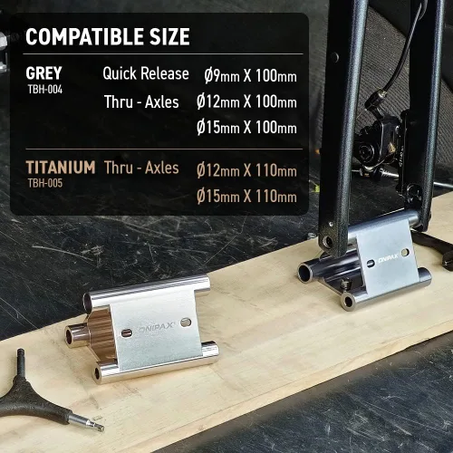 Miniatura 4 de ONIPAX Bike Fork Mount Truck Bed & Van Rack