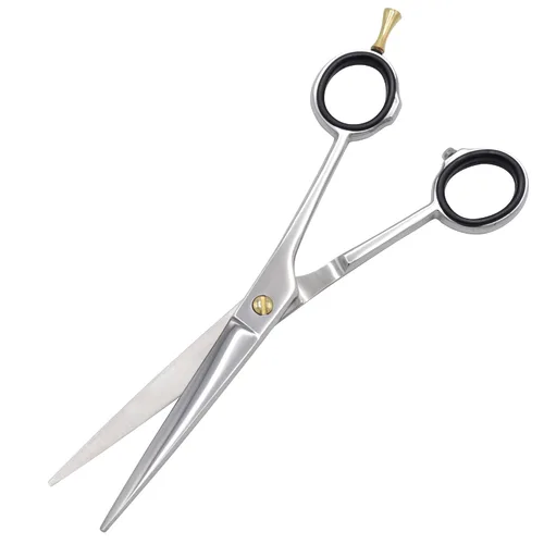 Miniatura 3 de Tijeras de corte de cabello profesionales J2, tijeras japonesas para peluquería, filo de afeitar, esteticistas, peluquerías (5.5 pulgadas, plateado)