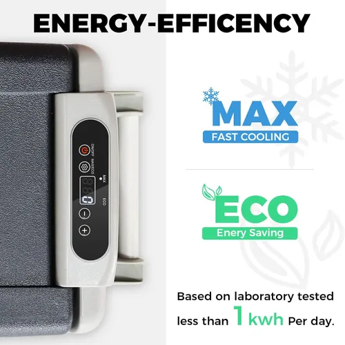 Miniatura 3 de Setpower AJ40 refrigerador portátil con cubierta de 42 cuartos, enfriador eléctrico de 12 voltios, refrigerador para auto, para camión, furgoneta