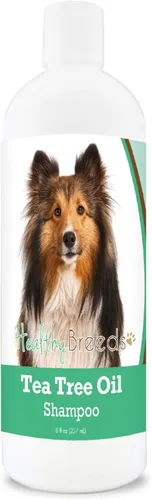 Miniatura 71 de Healthy Breeds Doberman Pinscher Champú de aceite de árbol de té, formulado para piel seca e irritada, reduce la caspa, aroma a gaulteria, 8 onzas